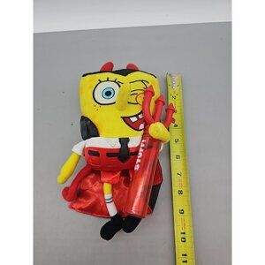 SpongeBob Squarepants Dracula Devil Horns Halloween costume 9” plush